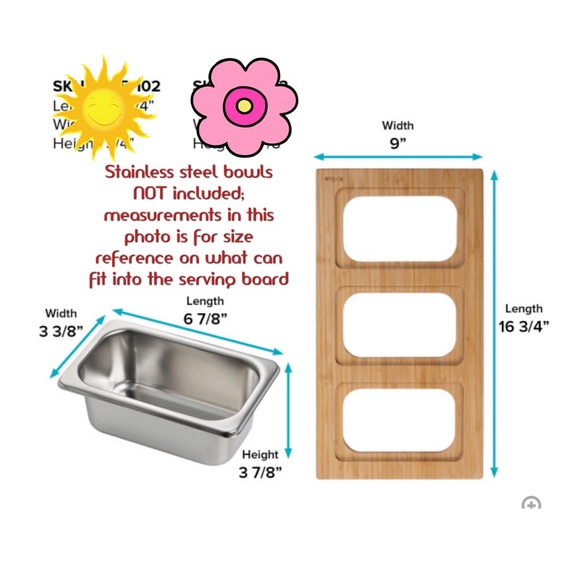 🎉 3/$20 Kraus Serving Board - Picture 3 of 6